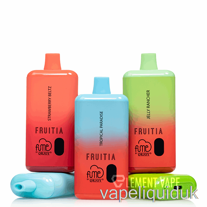 Fruitia x Fume 8000 Disposable Bomb Pop Vape Juice